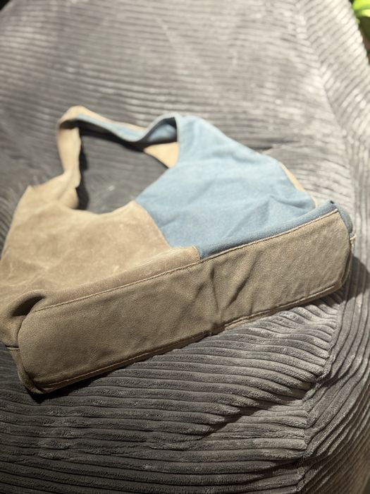 Сумка натуральний замш Mango