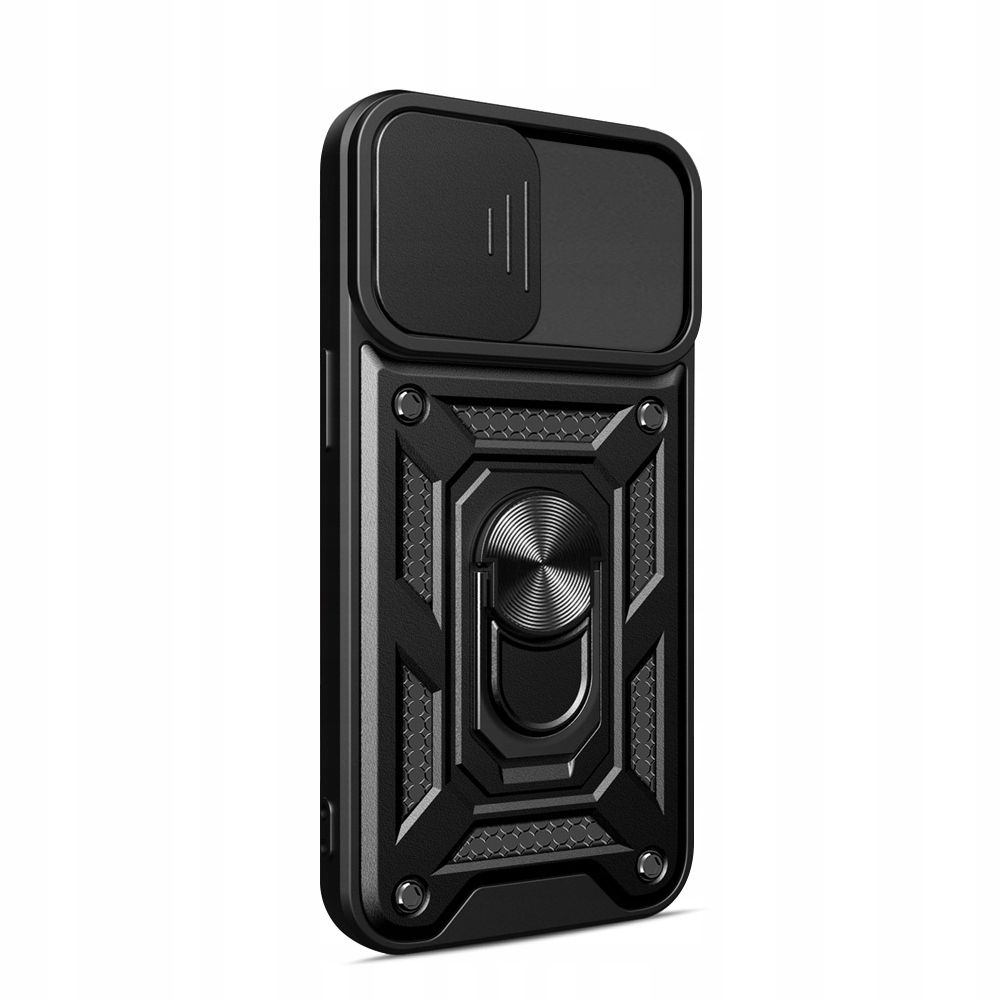 Etui Pancerne iPhone 15 Pro CamShield z Podstawką