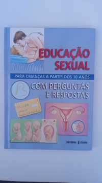 Livro juvenil Educação sexual para crianças a partir dos 10 anos