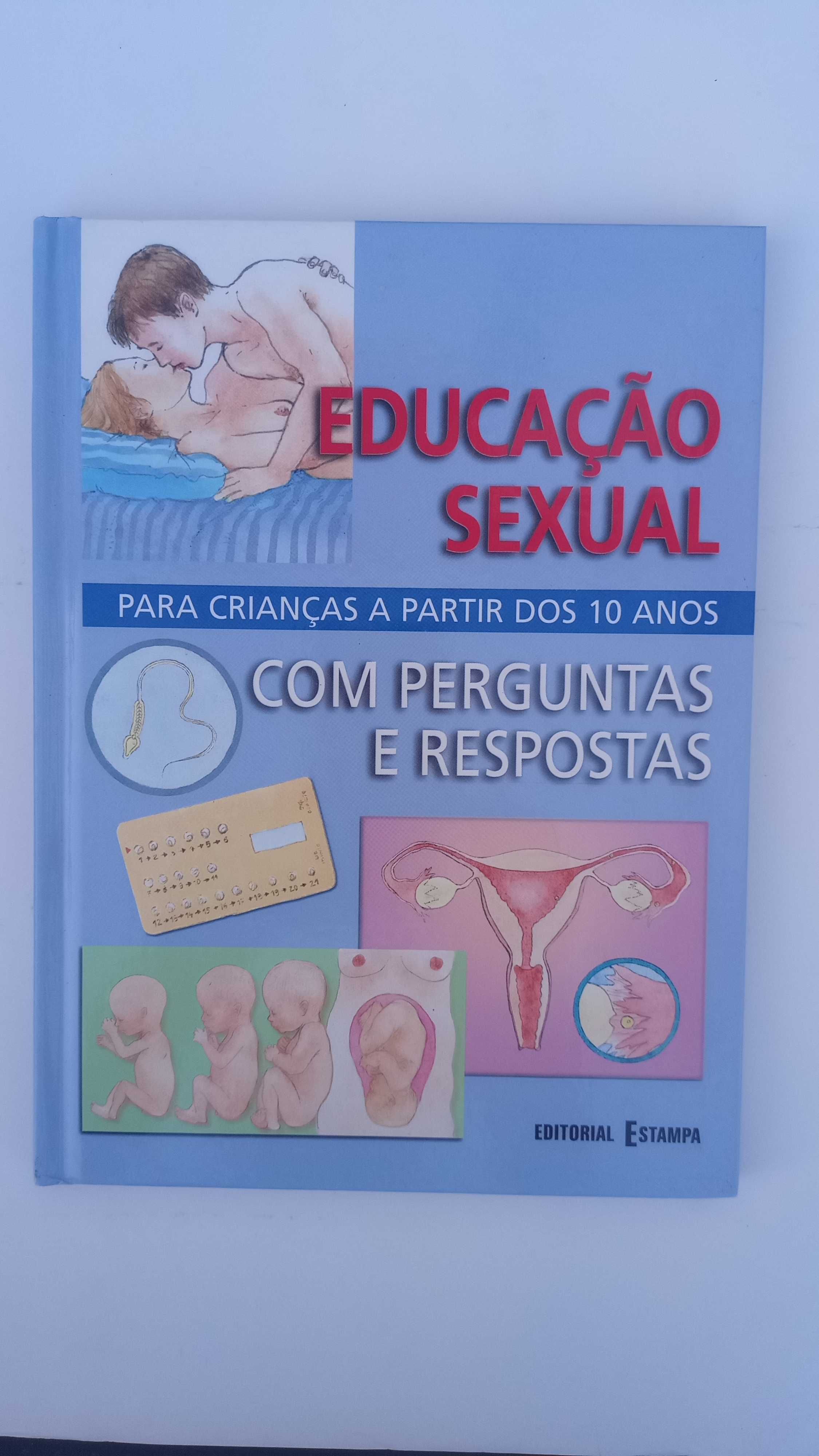 Livro juvenil Educação sexual para crianças a partir dos 10 anos