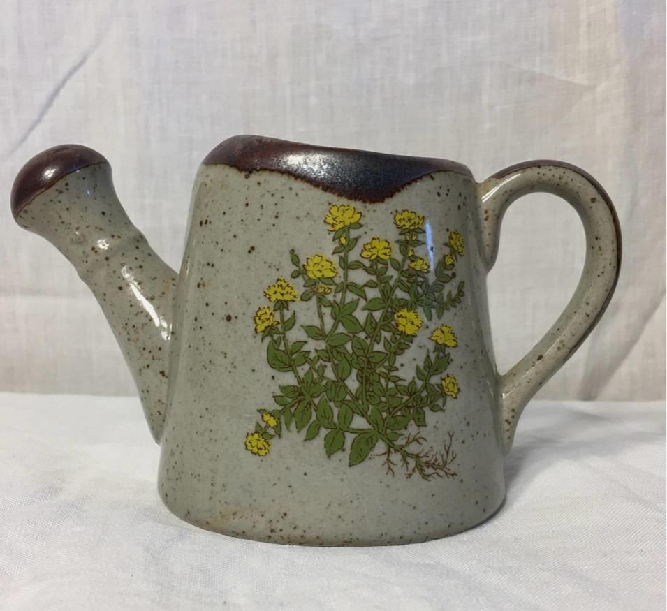 Винтажная керамическая лейка Takahashi Floral Creamer Япония.