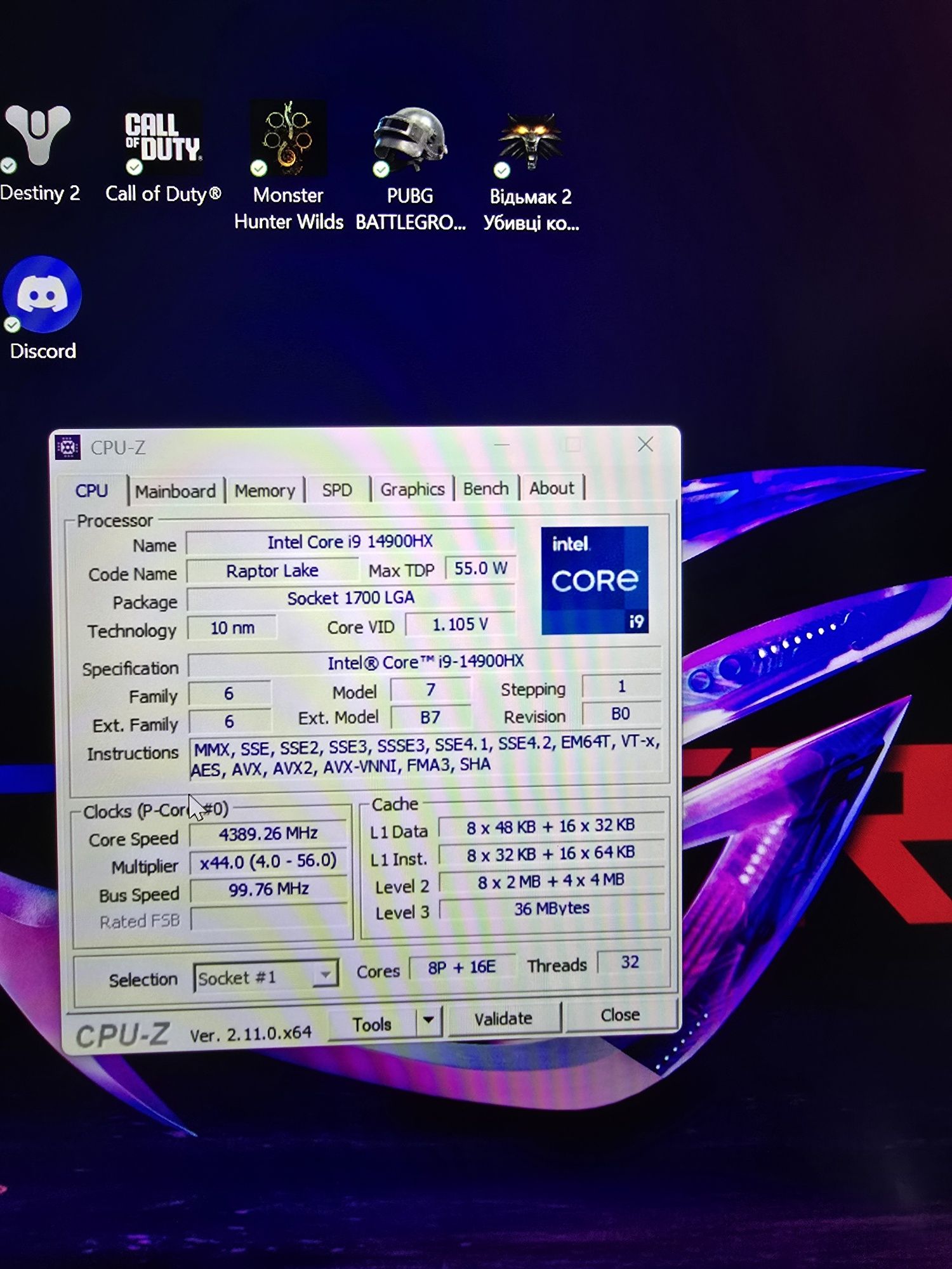 Asus ROG STRIX G16 2024,4070,32GB RAM,i9,2TB SSD