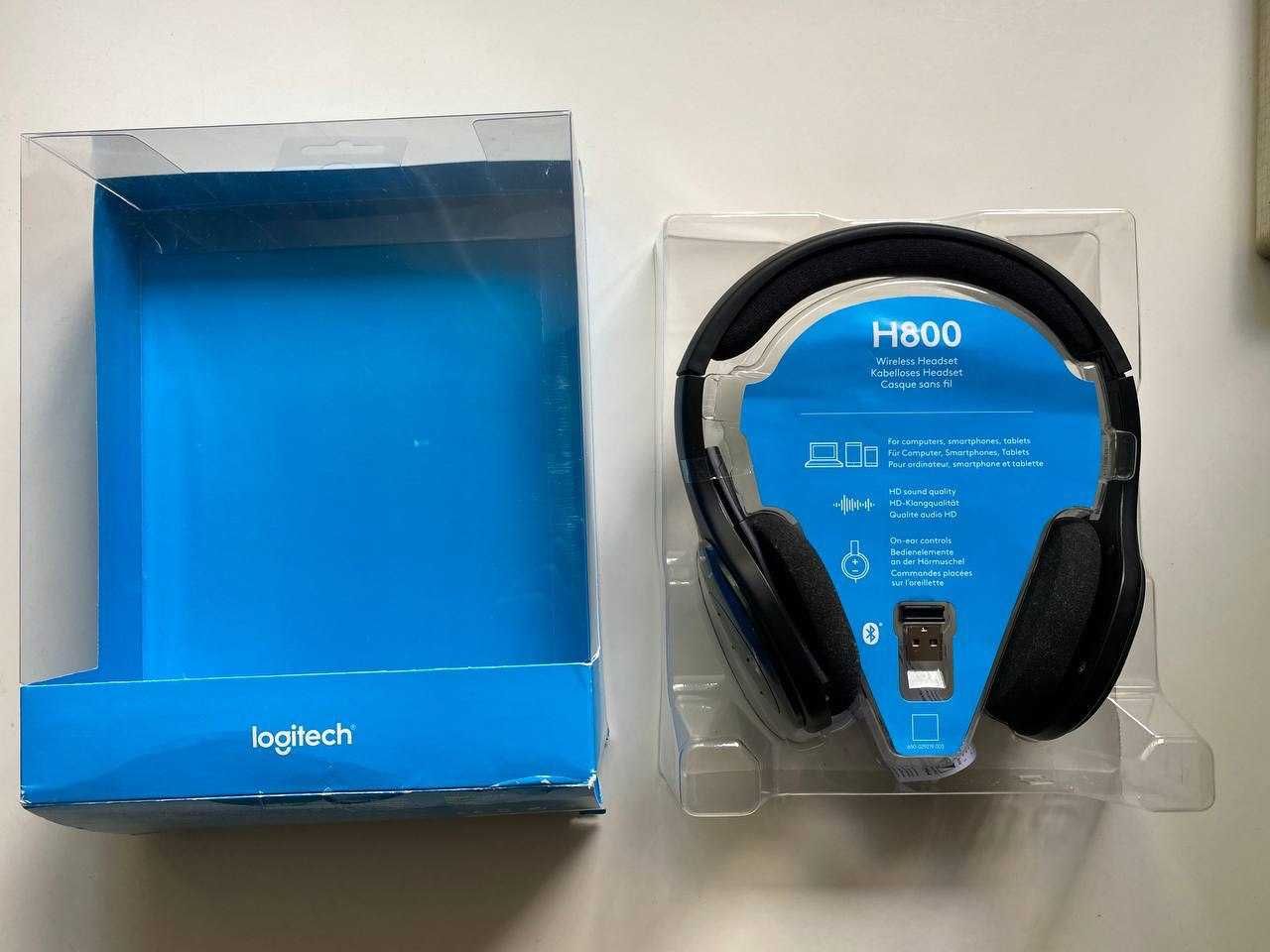 Наушники Logitech Wireless Headset H800 (981-000338)