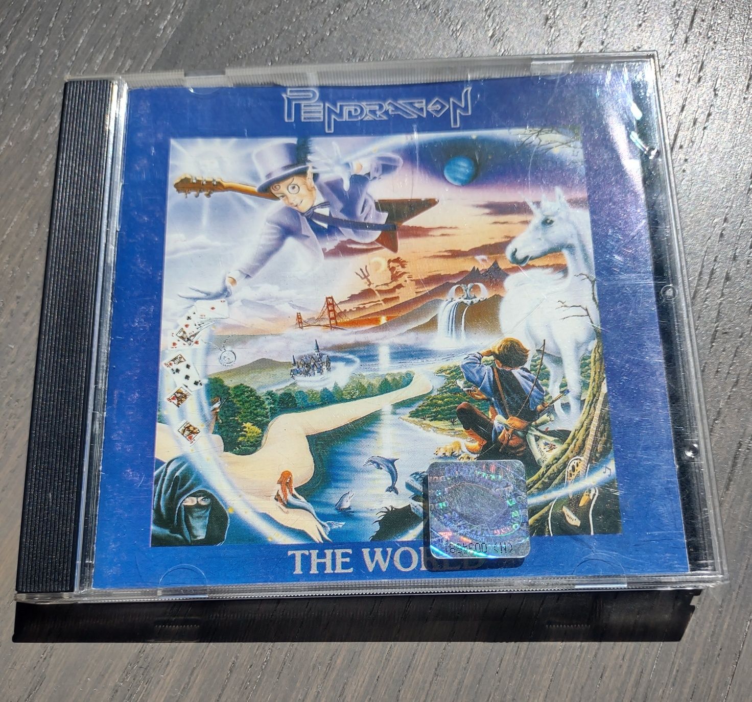 Pendragon The World płyta cd pierwsze wydanie Toff Records 1991 rok