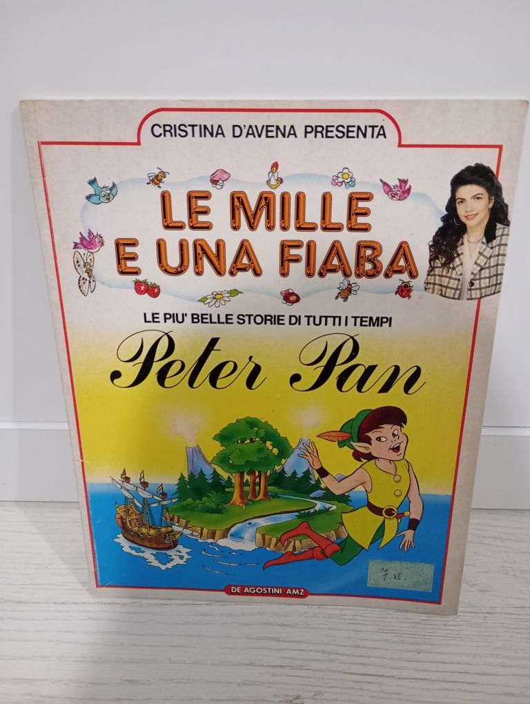 Peter Pan książeczka język włoski le mikle e una fabia