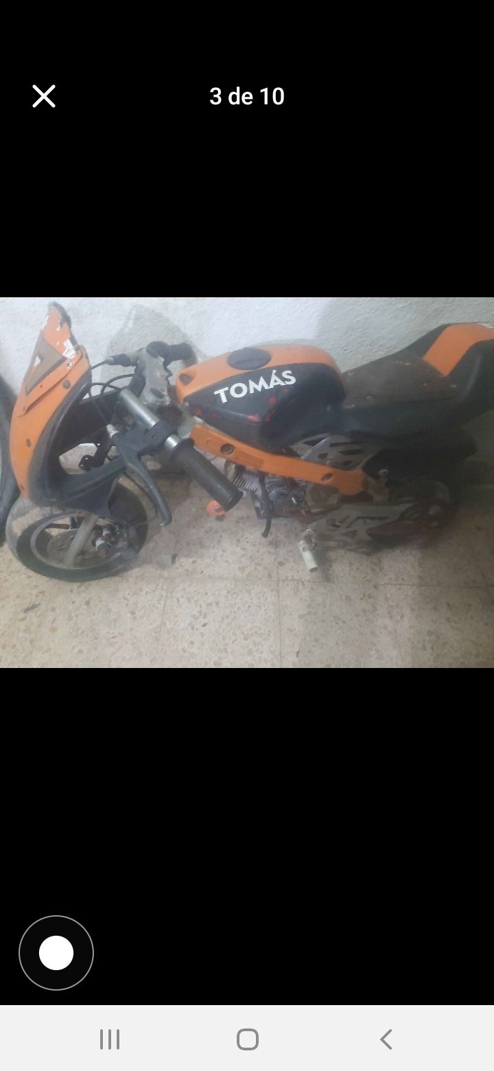 Mini moto 50cc que quiser recuperar ou para peças
