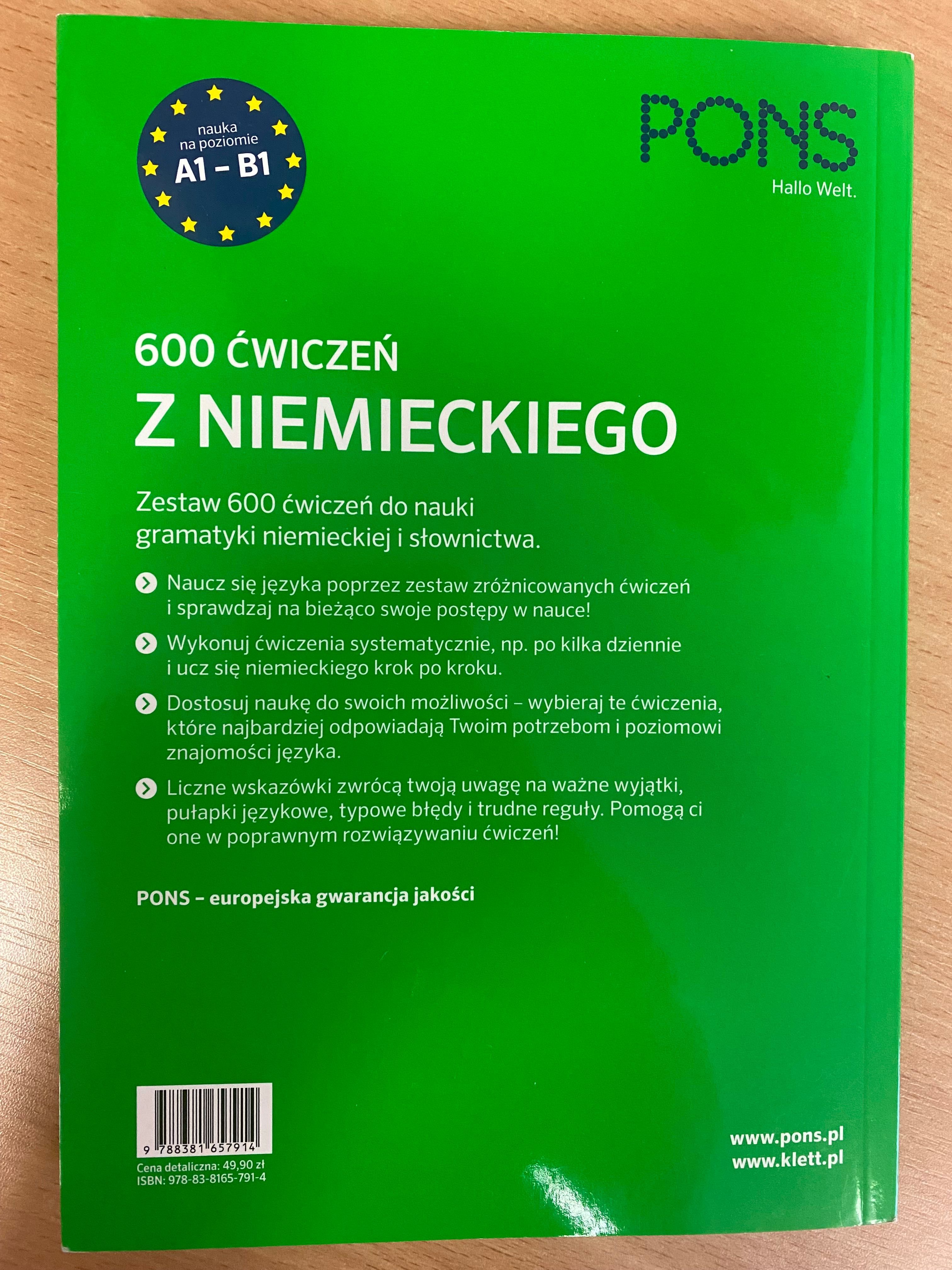 Konkurs kuratoryjny Olimpiada 600 ćwiczeń z niemieckiego z kluczem