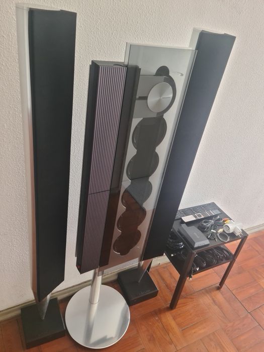 BeoLab 8000 + BeoSound 9000, Bang & Olufsen, Peça de museu MoMA, NY