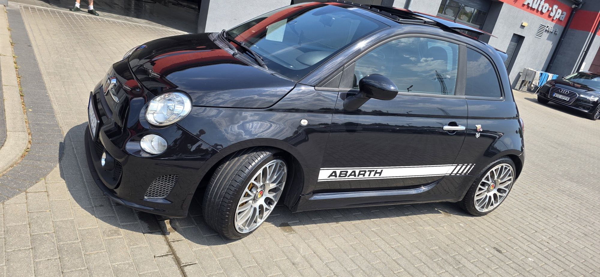 Abarth 595 170KM • Bezwypadkowy • Po serwisie • Okazja!  zamiana