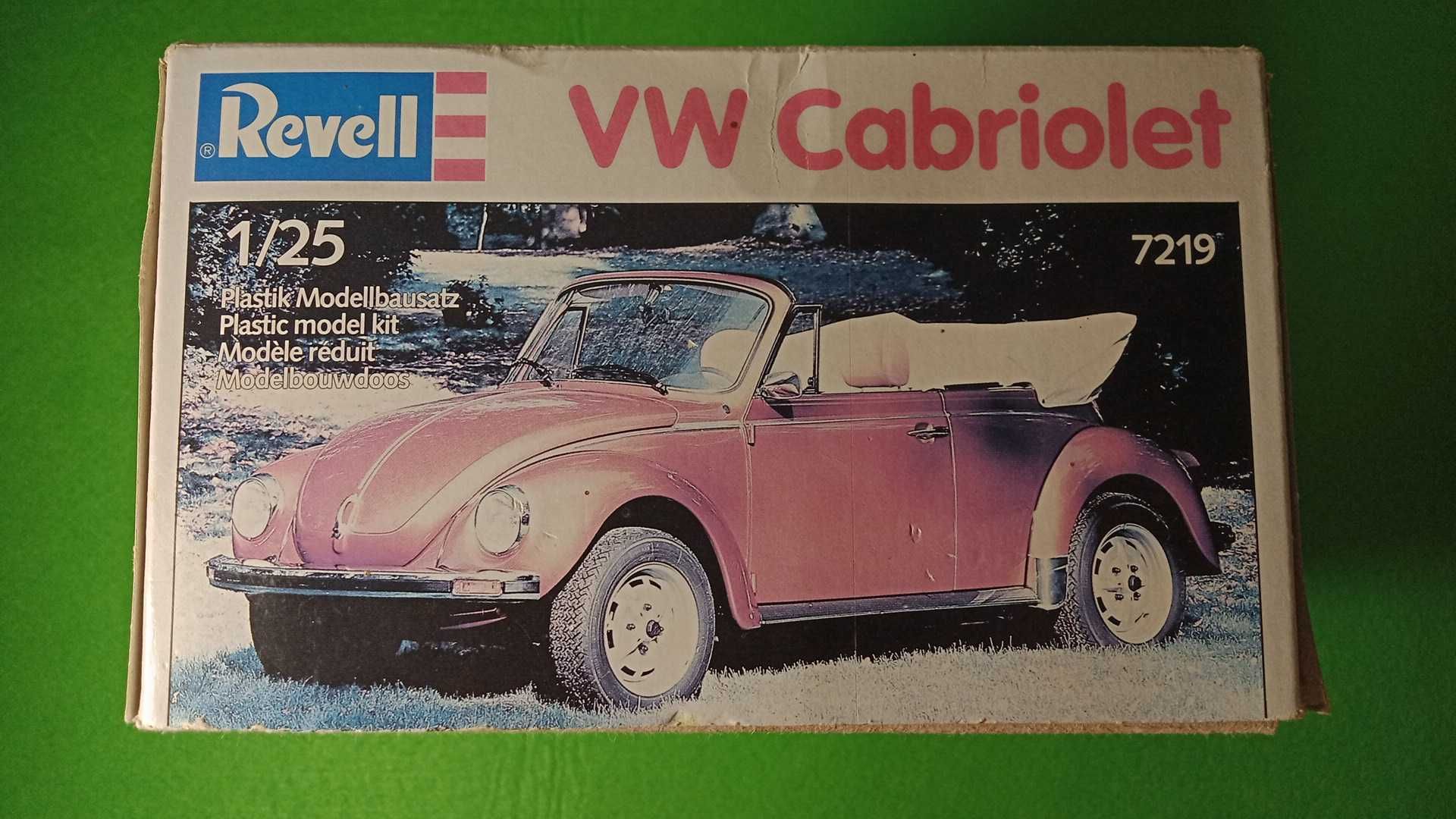 Збірна модель VW Cabriolet 1/25 Revell