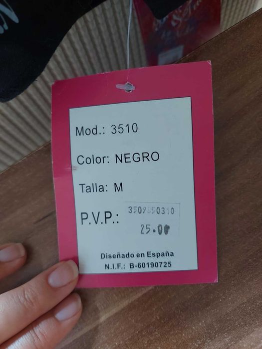 Calção curto preto S/M