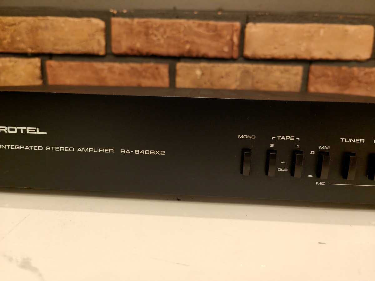 ROTEL RA-840 BX2 ! Prosty audiofilski wzmacniacz ! OKAZJA