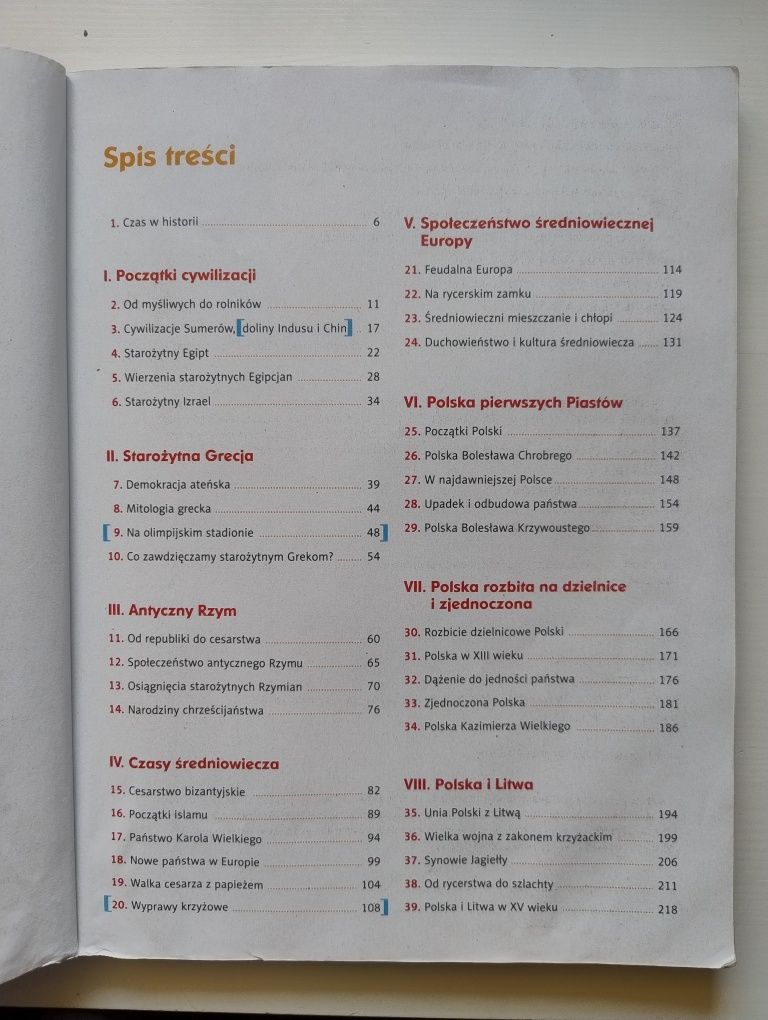 Podręcznik szkolny klasa 5 historia