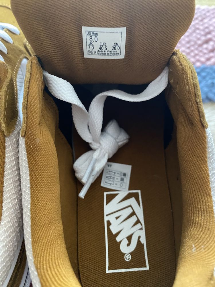Vans Caldrone Suede/Mesh Golden Brown rozmiar 40.5