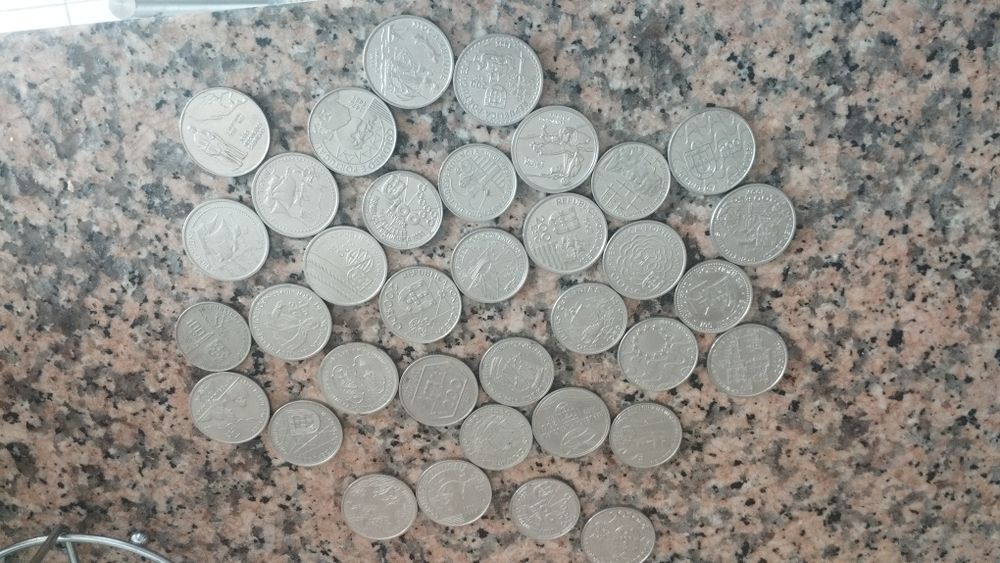Lote moedas comemorativas