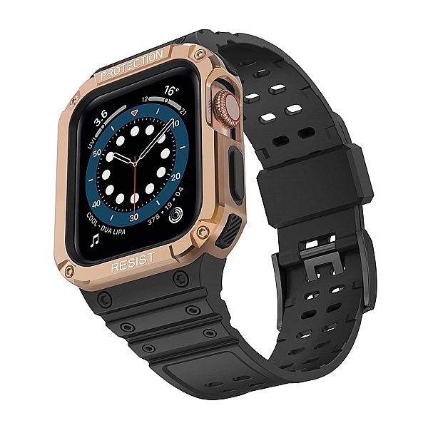 Protect Strap Band opaska z etui do Apple Watch 7 / 6 / 5 / 4 / 3 / 2