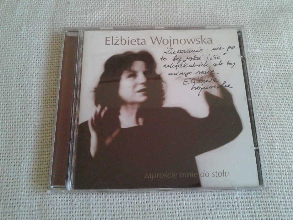 Elżbieta Wojnowska - Zaproście mnie do stołu CD + autograf