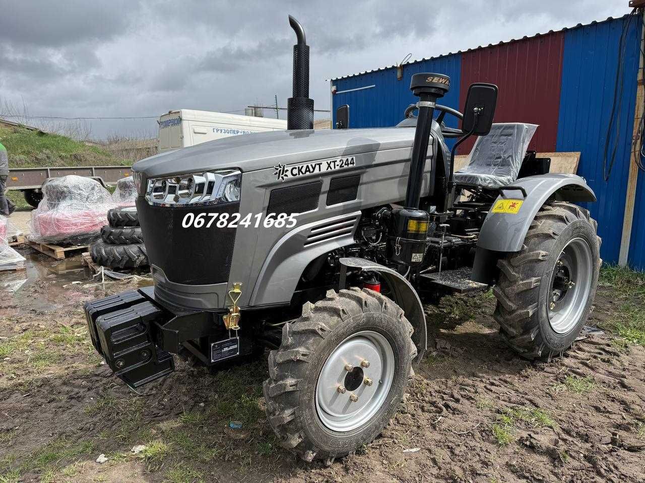 Трактор (3*1) Скаут XT 244 Ведучий редукторний міст Двигун КМ Кредит