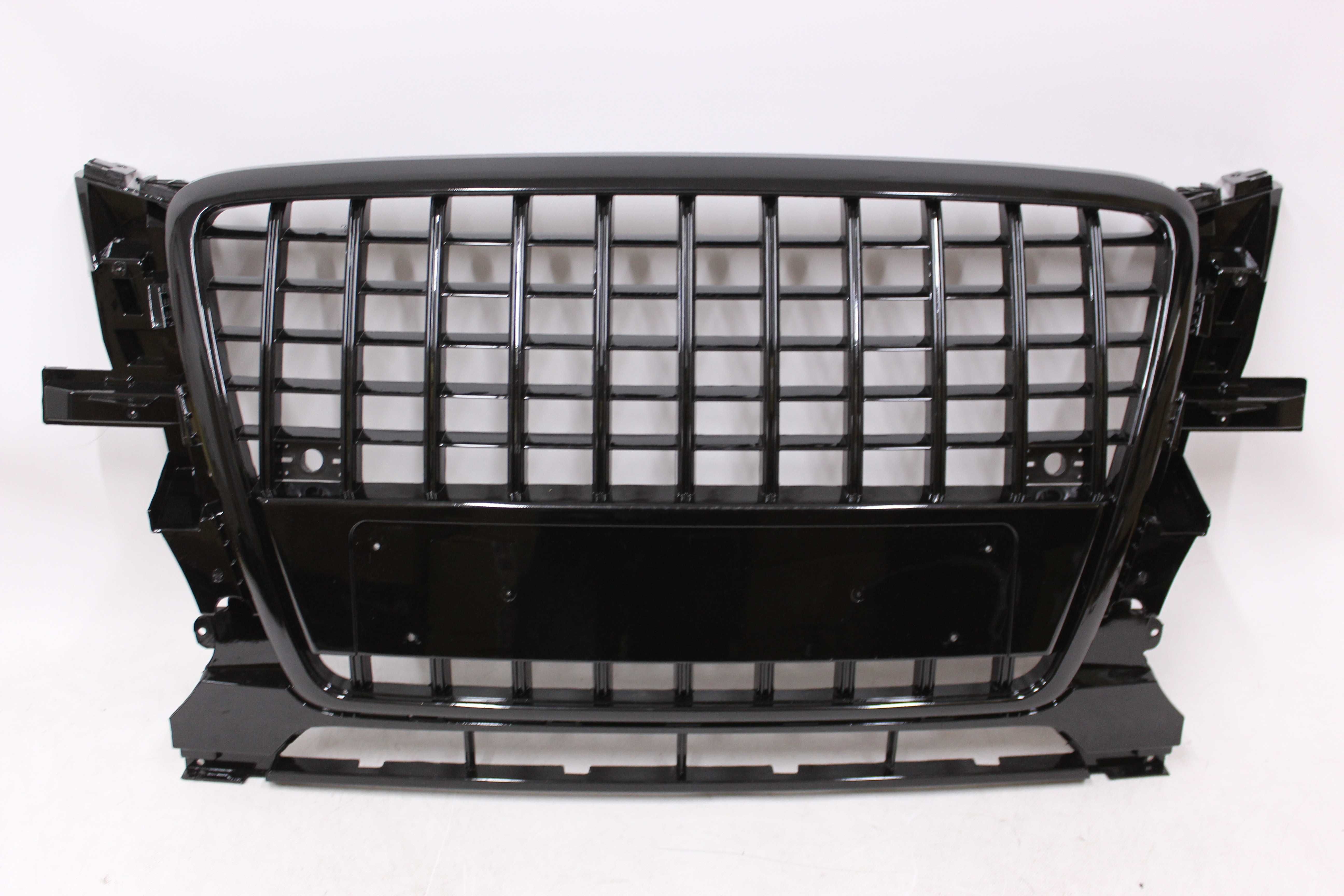 GRILL Atrapa chłodnicy AUDI Q5 8R 08-12 RS-look GLOSSY BLACK NOWY