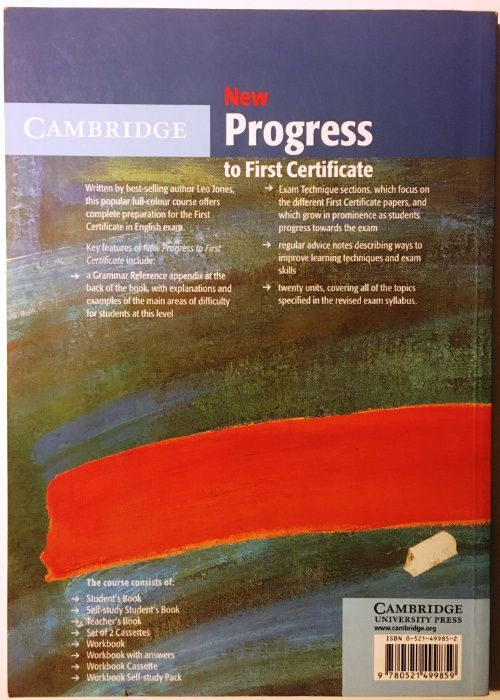 New Progress to First Certificate - Student's Book (Cambridge)