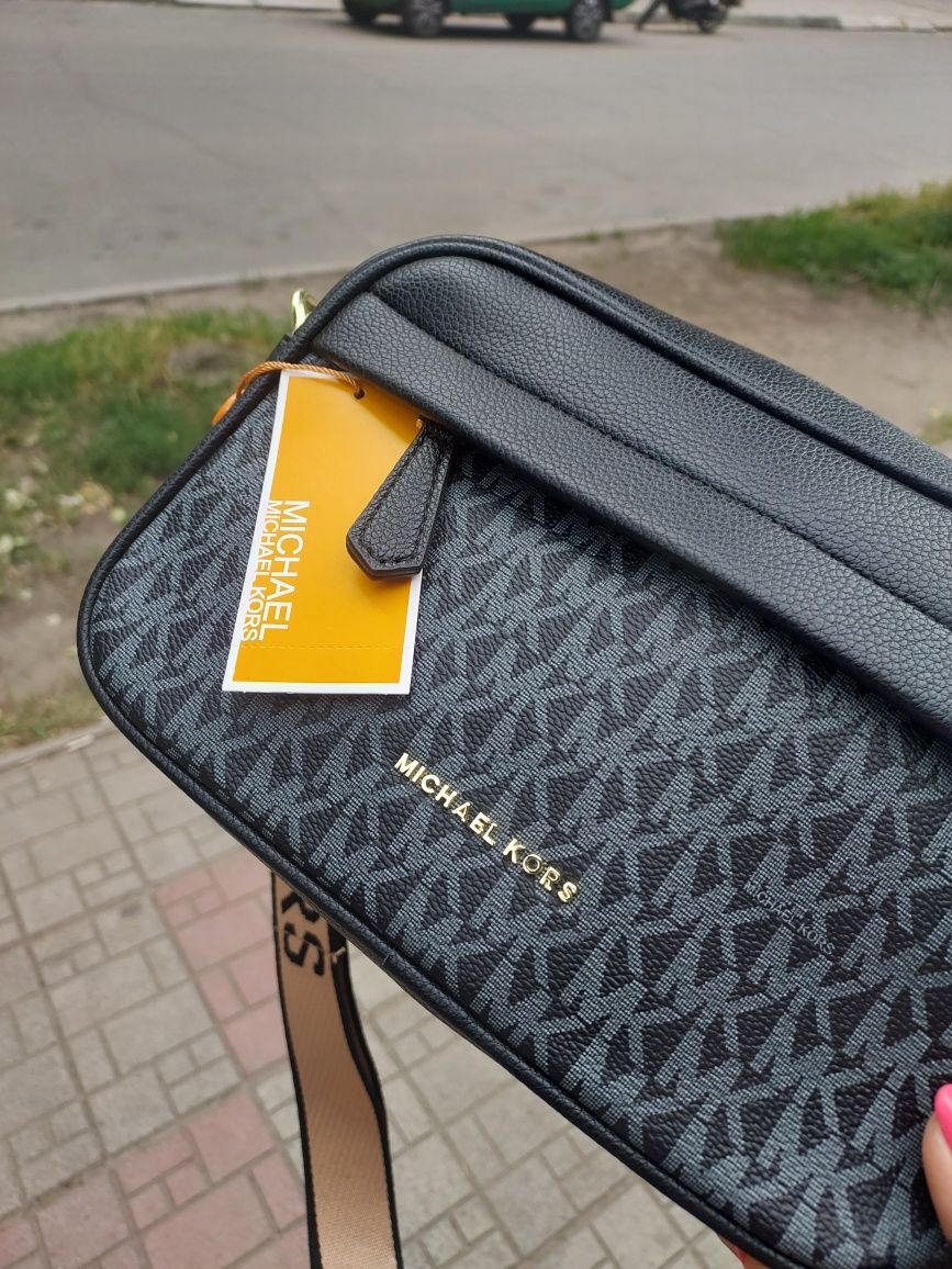 Клатч жіночий чорна  Michael Kors  сумка женская жіноча  черная