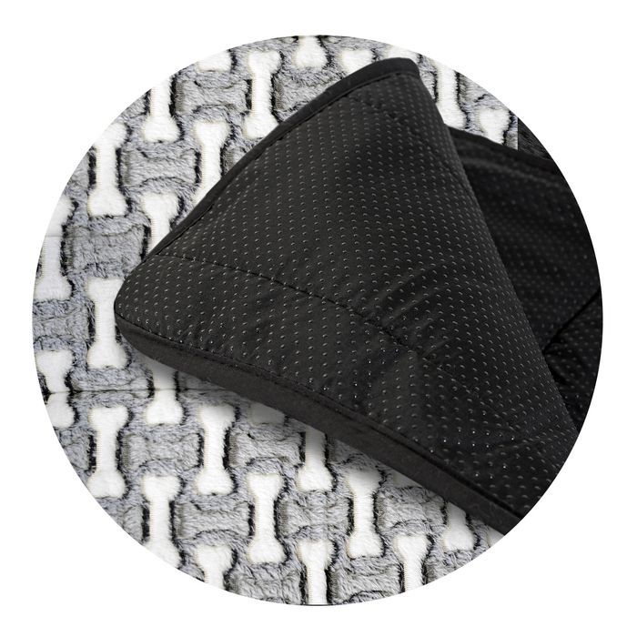 Legowisko Dla Psa Mata 100X70 Cm Polar Kości Antyslip