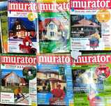 Murator 2003 /czasopismo 7 wydań budowa domu dom projekt budownictwo