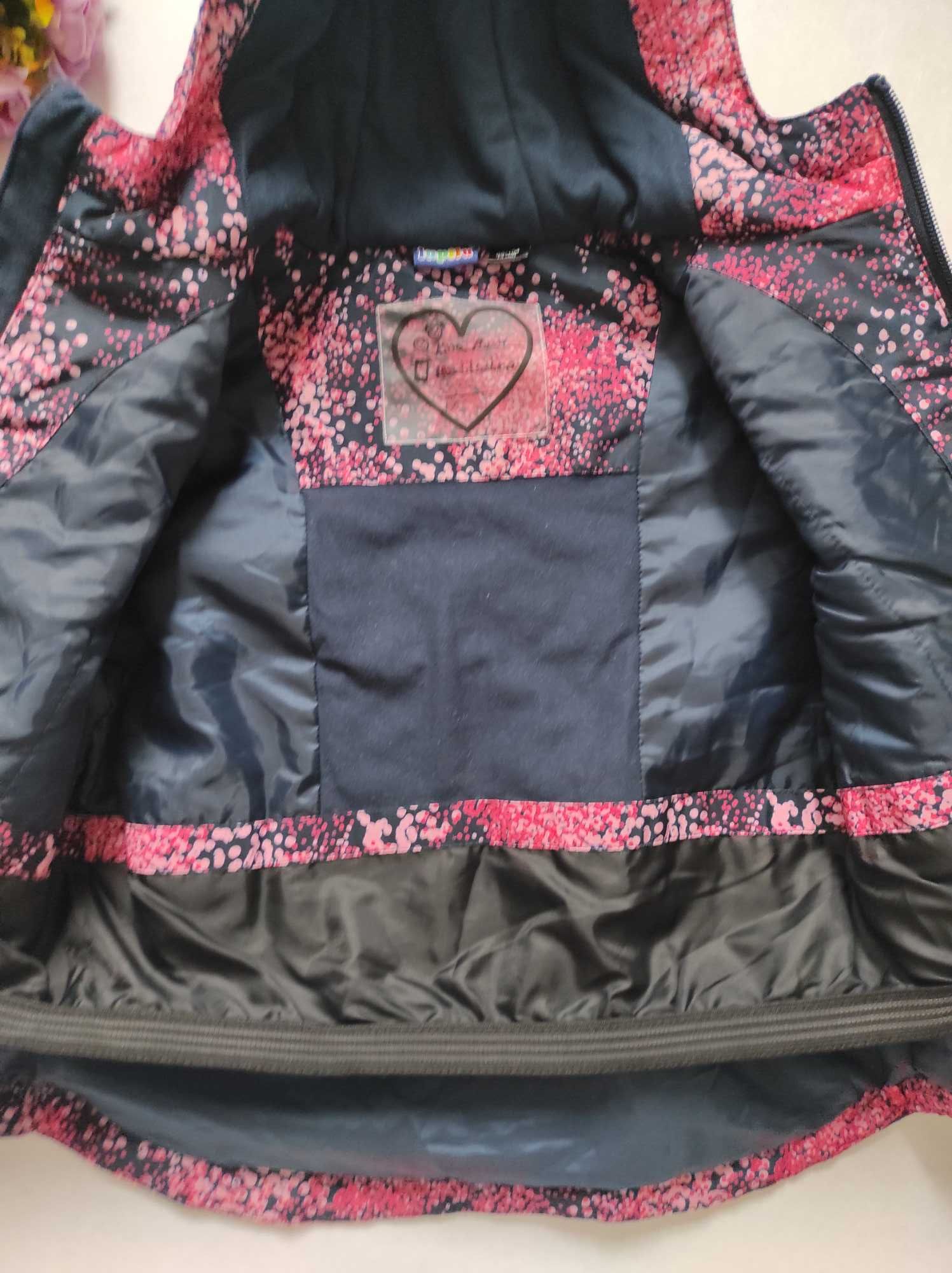 Куртка lupilu термо куртка демисезонная зимняя на девочку, р. 98-104
