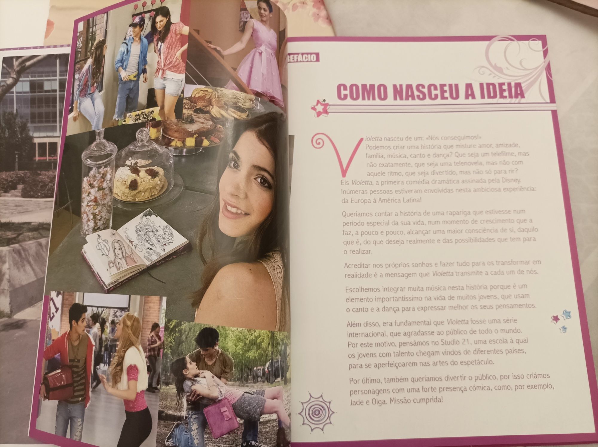 Livro 'Disney Violetta-Historia de um Sucesso'