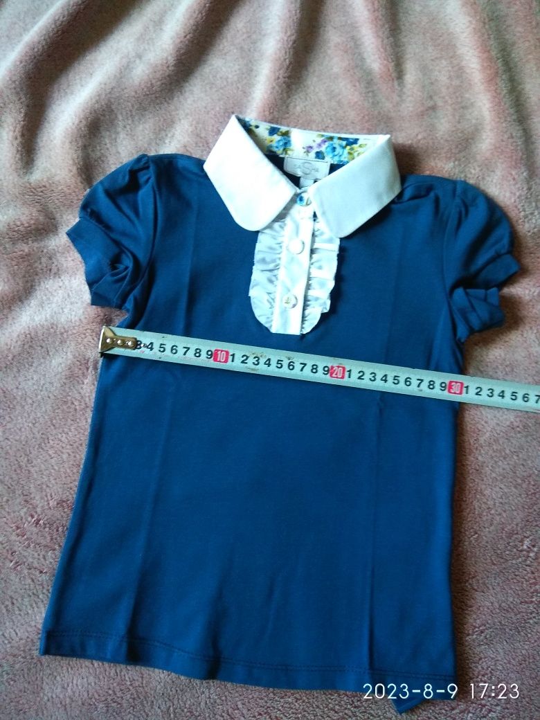 Дитяча блуза з коротким рукавом