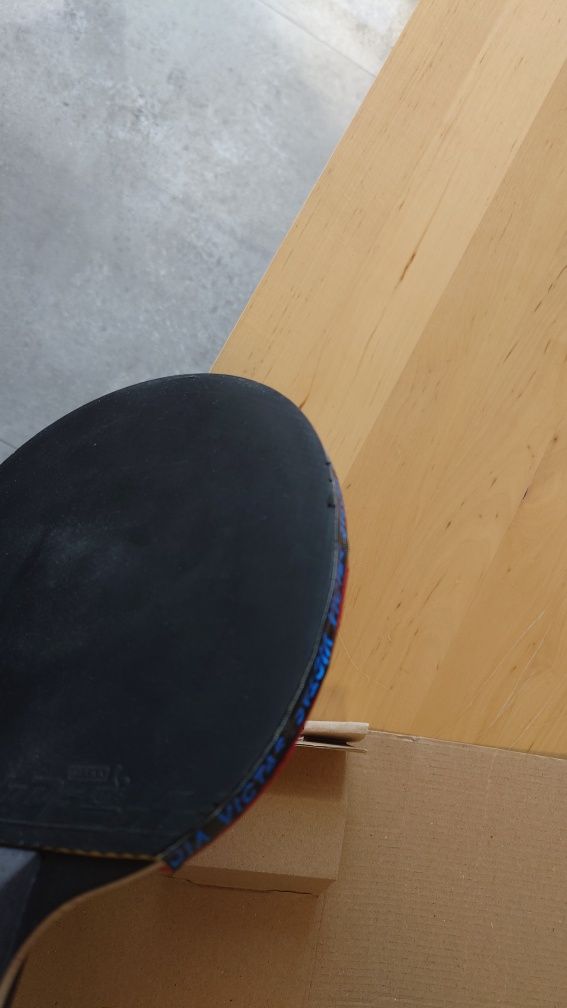 Rakietka ping pong Victas Black balsa Nittaku Morista DF