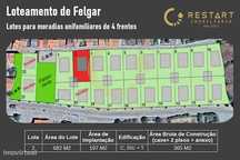 18 Lotes Para construção de moradias individuais e unifamilares com c