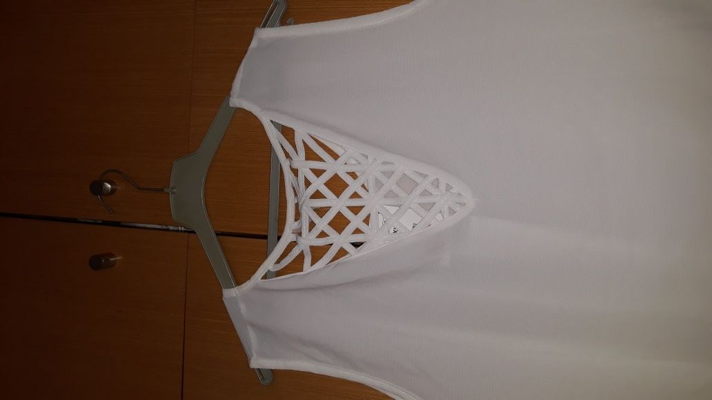 Blusa branca nova com etiqueta tamanho xxl