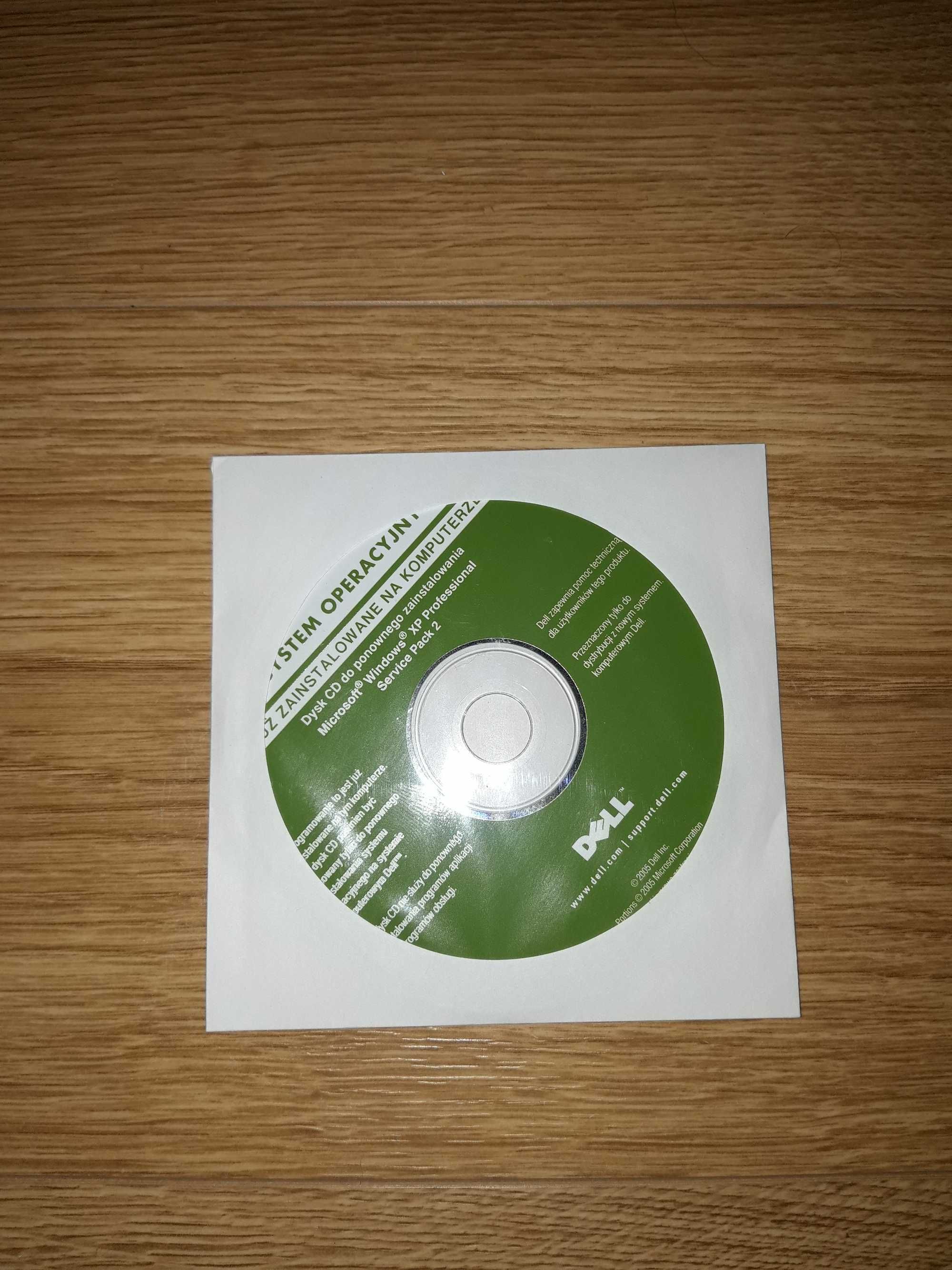 Windows XP Professional CD Płyta instalacyjna SP2 nośnik DELL