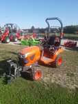 Kubota BX231  Możliwość wynajmu, miniciągnik, przedni tuz, hydrostat, pług