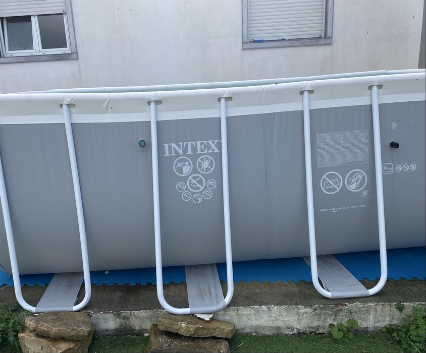 Piscina usada  3 meses