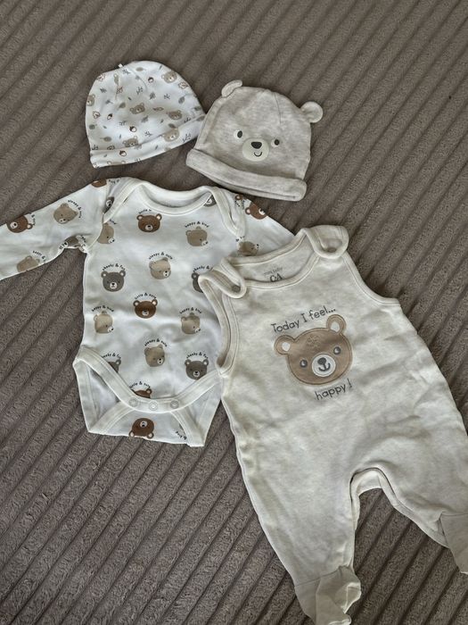 Набір C&A в пологовий на маленьку дитинку 50-56 см 0-1 міс