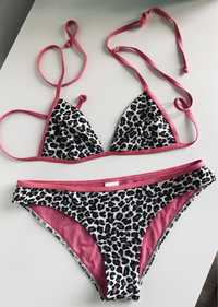 H&M bikini w panterkę r.34/36