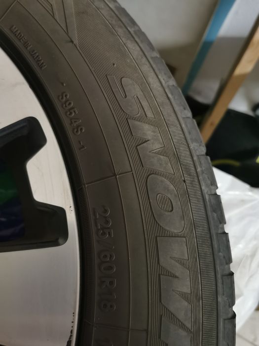 Koła Subaru z oponami zimowymi 18