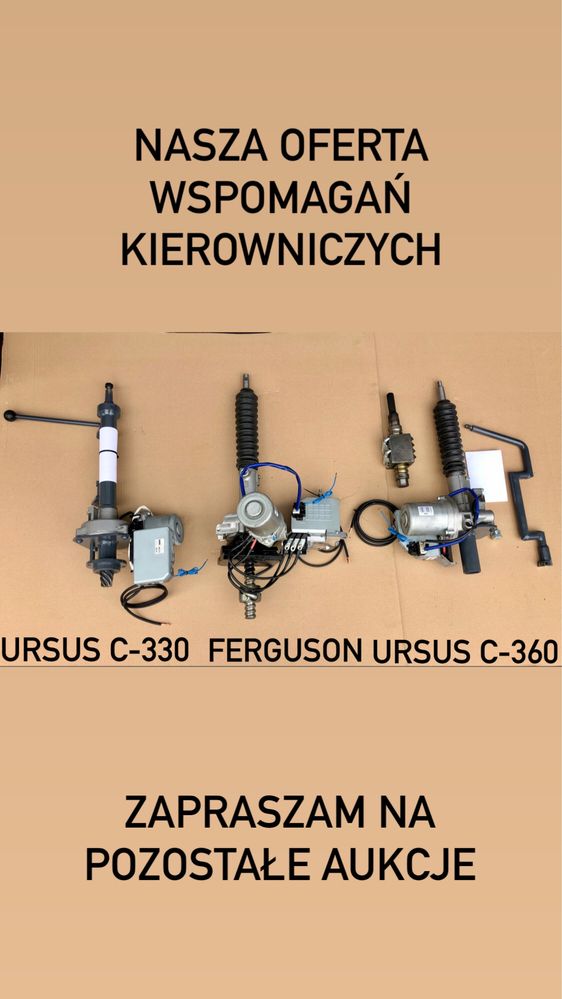 Wspomaganie kierownicy elektryczne GW2 LATA! URSUS C-360 C-355 F-VAT