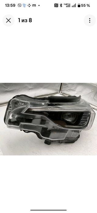 Левая фара Subaru XV Crosstrek 2024 2025 2026 оригинал Америка