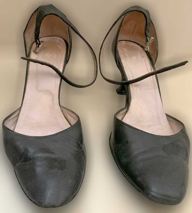 Sapatos de Senhora Abertos, Preto