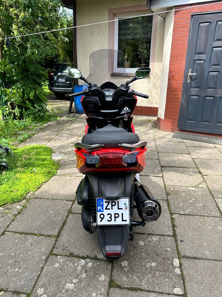 Kymco K-XCT 125 Downtown ABS czerwony plus gratisy
