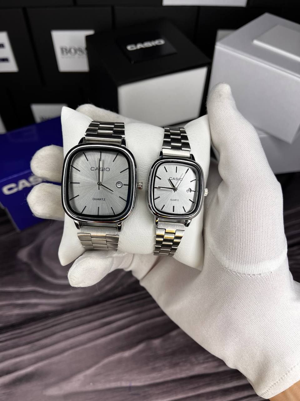 Парні наручні годинники Casio
