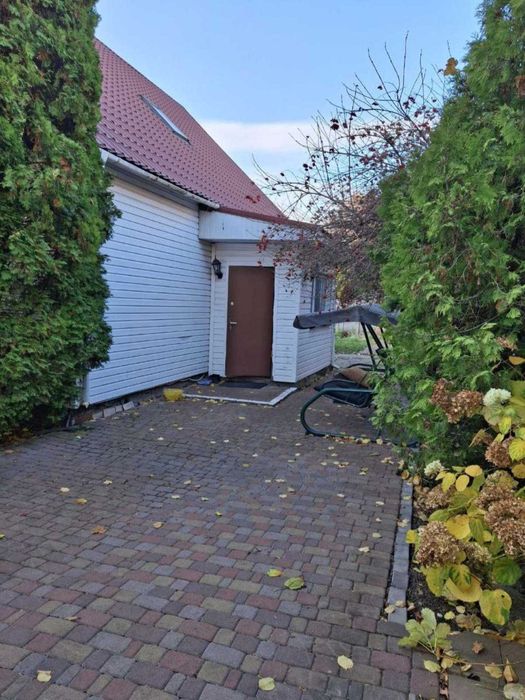 Дом 170м², ремонт в П. Борщаговка. Кирпич, газ, 8 сот. 5 км от Киева