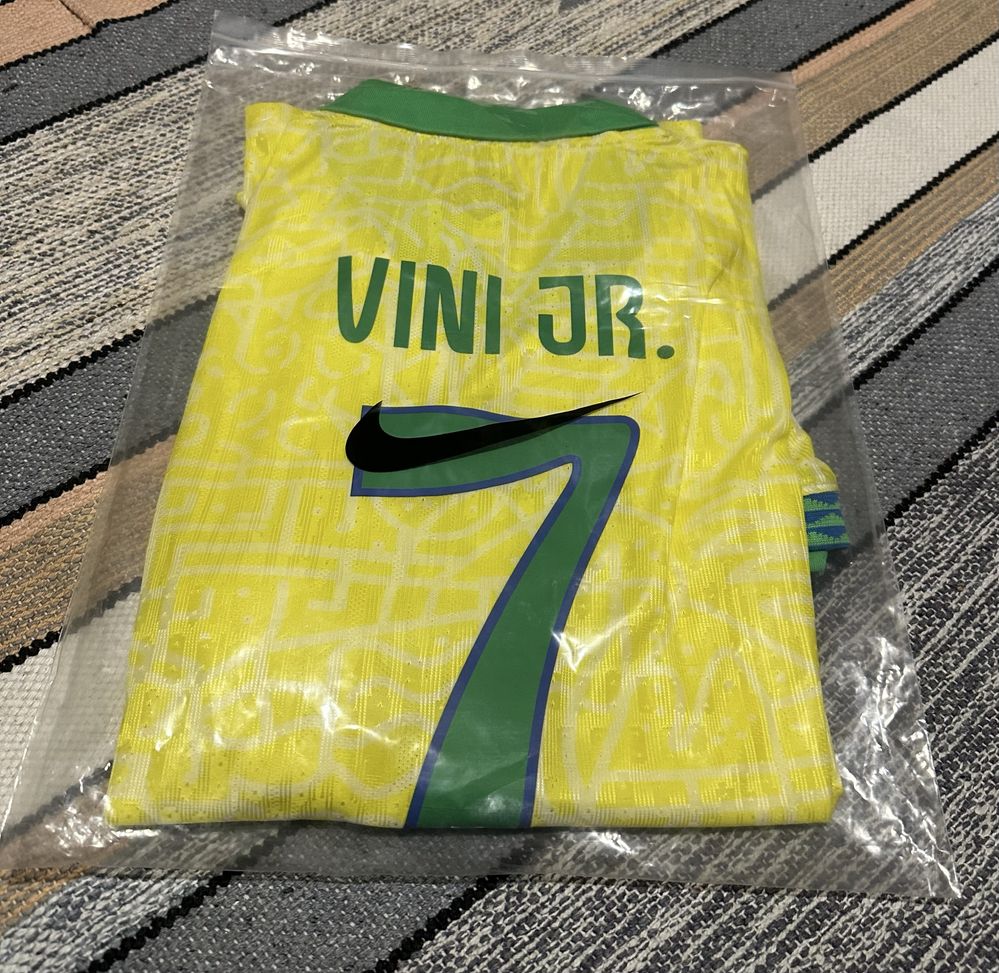 Camisola Brasil Vini Jr.
