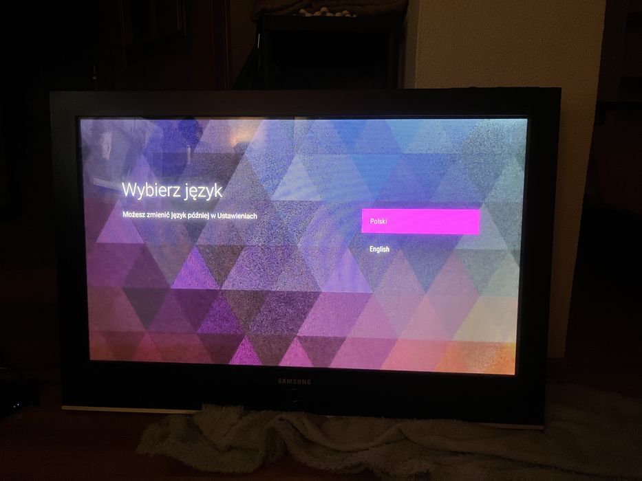 stary telewizor samsung