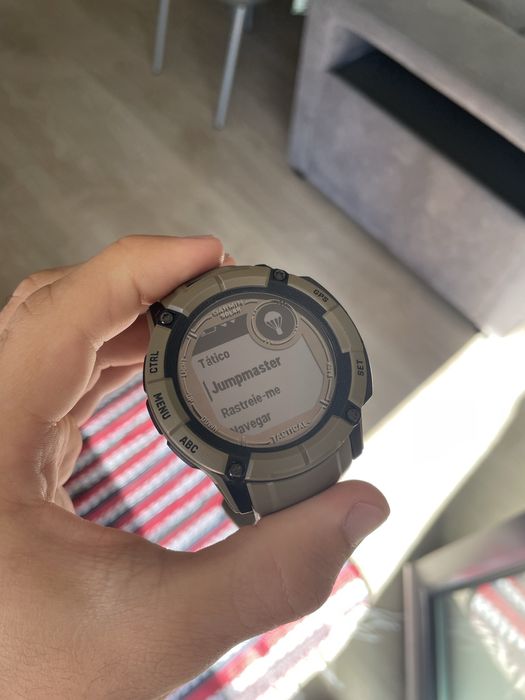 Relógio Garmin Instinct 2X Solar Tactical castanho
