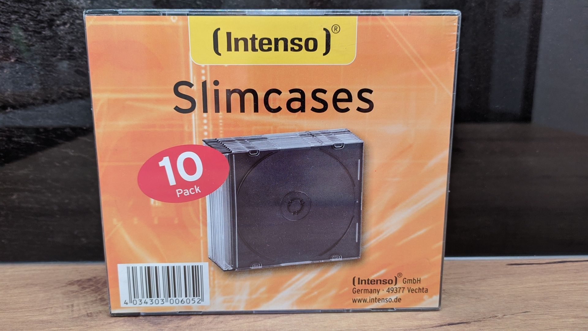 Pudełka Intenso na 10szt płyt CD/DVD