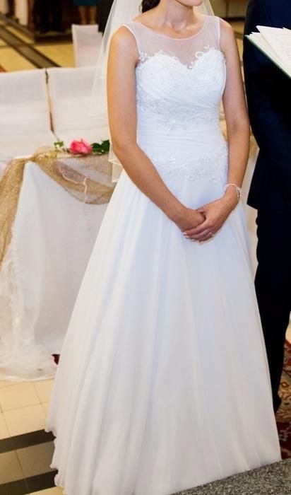 Zwiewna Suknia ślubna AFRODYTA
